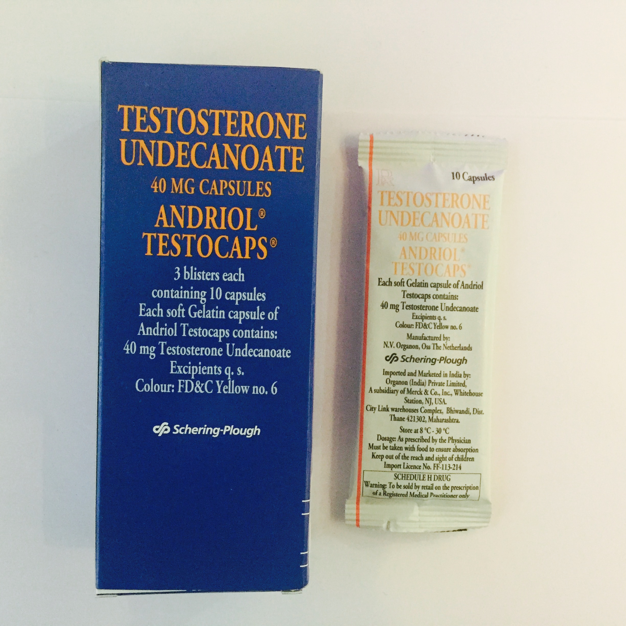 Andriol Testosterone
